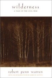 book cover of Wilderness: A Tale of the Civil War, 1st printing by Robert Penn Warren