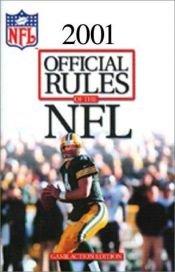 book cover of Official Playing Rules of the National Football League, 1999 (Official Rules of the NFL, 2000) by National Football League