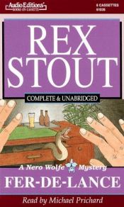 book cover of La traccia del serpente by Rex Stout