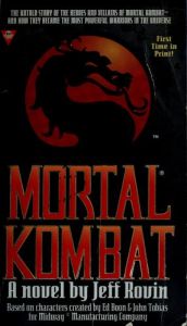 book cover of Mortal Kombat by Jeff Rovin