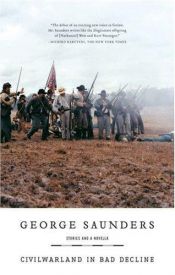 book cover of Il declino delle guerre civili americane by George Saunders