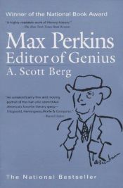 book cover of Max Perkins: Editor of Genius by A. Scott Berg