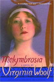 book cover of Melymbrosia by Virginia Woolf