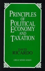 book cover of The Principles of Political Economy and Taxation (Dover Value Editions) by David Ricardo
