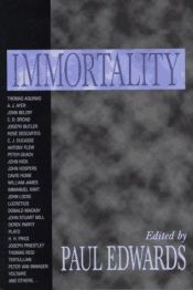 book cover of Immortality (Philosophical Topics) by Paul Edwards