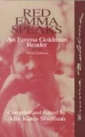 book cover of Red Emma speaks: Selected writings and speeches by 埃玛·戈尔德曼