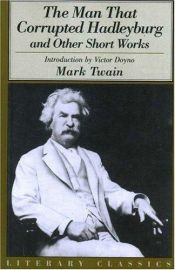 book cover of Der Mann, der Hadleyburg korrumpierte by Mark Twain