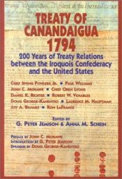 book cover of Treaty Of Canandaigua 1794 by Anna M. Schein