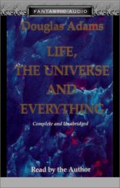 book cover of A Vida, o Universo e Tudo Mais by Benjamin Schwarz|Douglas Adams