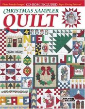 book cover of Christmas Sampler Quilt by Leisure Arts