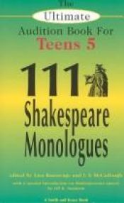 book cover of One Hundred and Eleven Shakespeare Monologues (Young Actors Series) by William Shakespeare