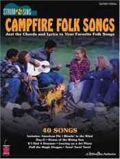 book cover of Campfire Folk Songs by Bob Dylan