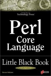 book cover of Perl Core language by Steven Holzner