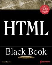 book cover of HTML Black Book by Steven Holzner