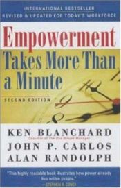 book cover of Empowerment Takes More Than a Minute 1996 MJF hardback by Kenneth Blanchard