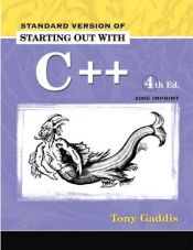 book cover of Starting Out with C++ by Tony Gaddis
