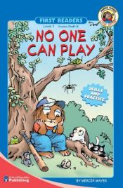 book cover of No one can play by Mercer Mayer