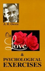 book cover of On Love by A. R. Orage