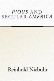book cover of Pious and Secular America by Reinhold Niebuhr