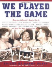 book cover of We Played the Game by Danny Peary