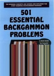 book cover of 501 Backgammon Problems by Bill Robertie