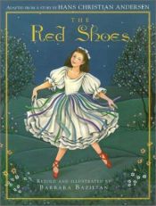 book cover of The Red Shoes by Hans Christian Andersen