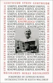 book cover of Useful knowledge by Gertrude Stein