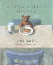 book cover of A Bear Called Sunday by Axel Hacke