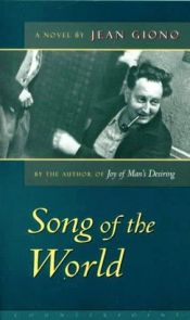 book cover of Song of the World by Jean Giono