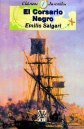 book cover of El corsario negro by Emilio Salgari