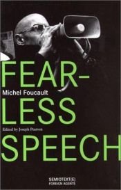 book cover of Fearless Speech by ميشال فوكو