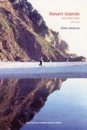 book cover of L'île déserte et autres textes : textes et entretiens, 1953-1974 by Gilles Deleuze