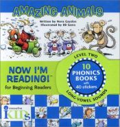 book cover of Now I'm Reading! Amazing Animals, Level 2, Boxed Set! by Nora Gaydos