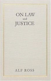 book cover of On Law And Justice by Alf Ross