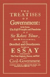 book cover of Two Treatises of Government by John Locke