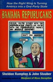 book cover of Banana Republicans by Sheldon Rampton