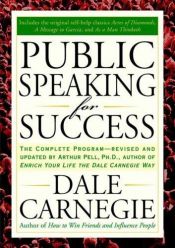 book cover of Public Speaking for Success by Дејл Карнеги