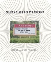 book cover of Church Signs Across America by Steve Paulson
