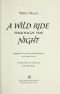 A wild ride through the night : suggested by twenty-one illustrations by Gustave Doré