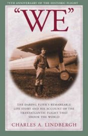 book cover of WE by Charles Lindbergh