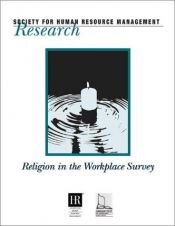 book cover of Religion in the Workplace Survey by Society for Human Resource Management
