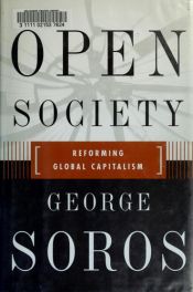 book cover of Open Society: Reforming Global Capitalism by George Soros