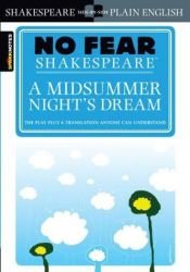 book cover of No Fear Shakespeare: A Midsummer Night's Dream by Viljamas Šekspyras