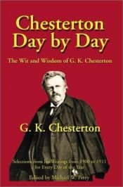 book cover of Chesterton Day by Day: The Wit and Wisdom of G. K. Chesterton by جی کی چسترتون