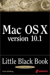 book cover of Mac OS X Version 10.1 Little Black Book by Gene Steinberg