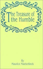 book cover of El tesoro de los humildes by Maurice Maeterlinck