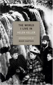 book cover of The world I live in by Helen Keller