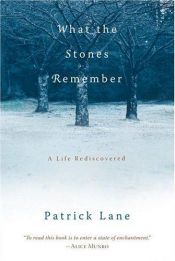 book cover of What the stones remember by Patrick Lane