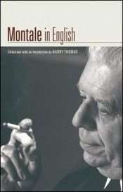 book cover of Montale in English by Eugenio Montale