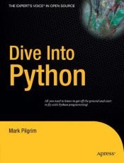 book cover of Dive into Python by Mark Pilgrim